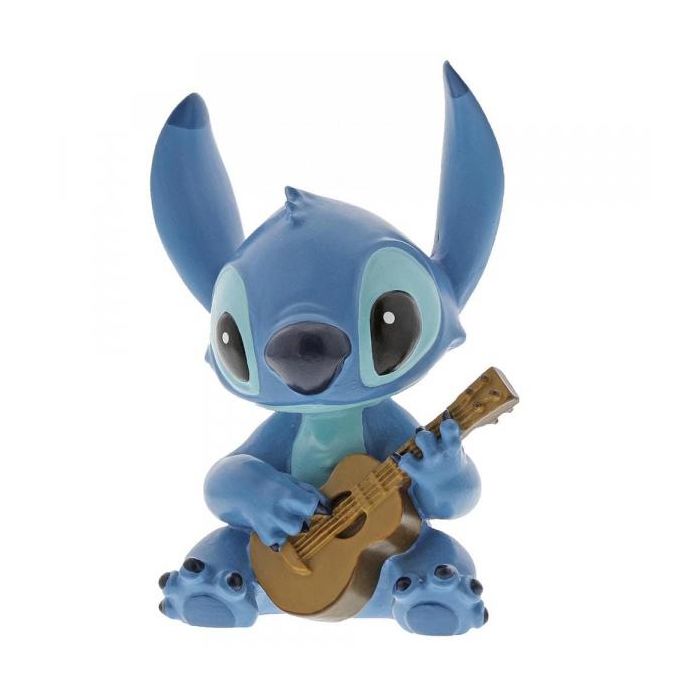 Enesco Figura Disney Lilo & Stitch con Ukelele - Decoración Coleccionable OHANA