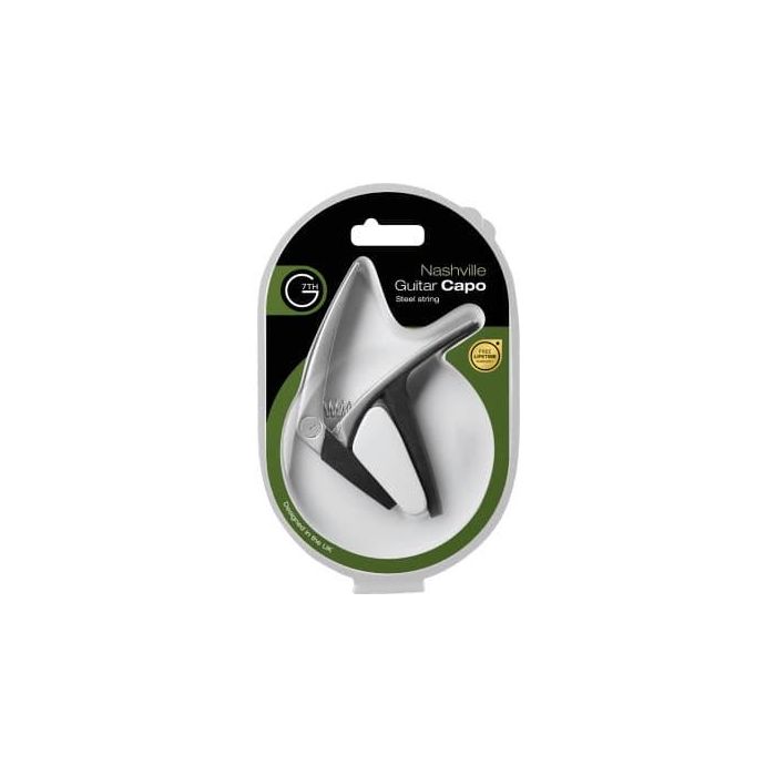 G7Th Cejilla Plateada para Guitarra Acústica y Eléctrica