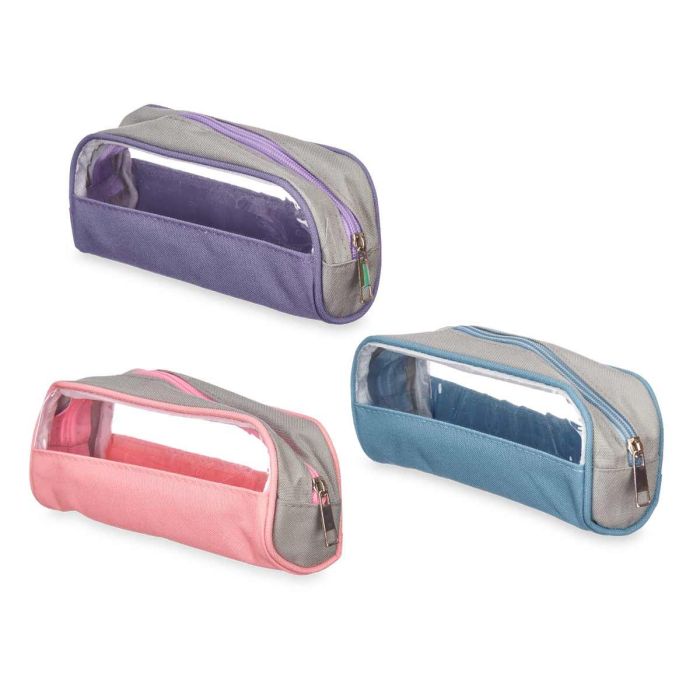 Estuche Tela Transparente Surtidos Pincello 23X5CM (24 Unidades) 1 Estuche Tela Transparente Surtidos Pincello 23X5CM (24 Unidades) 1