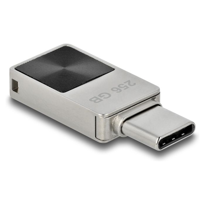 DeLOCK Stick KAB Mini USB 5 Gbps USB-C Lápiz de Memoria 256GB - Carcasa de Metal, USB 3.2 Gen 1, Lectura 117 MB/s, Sin Tapa, Negro Gris 0 DeLOCK Stick KAB Mini USB 5 Gbps USB-C Lápiz de Memoria 256GB - Carcasa de Metal, USB 3.2 Gen 1, Lectura 117 MB/s, Sin Tapa, Negro Gris 0