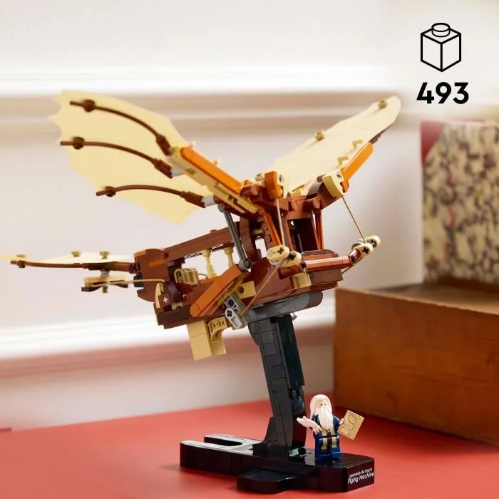 LEGO 10363 La máquina voladora de Leonardo da Vinci - Set de Construcción para Adultos, Decoración Coleccionable 1 LEGO 10363 La máquina voladora de Leonardo da Vinci - Set de Construcción para Adultos, Decoración Coleccionable 1