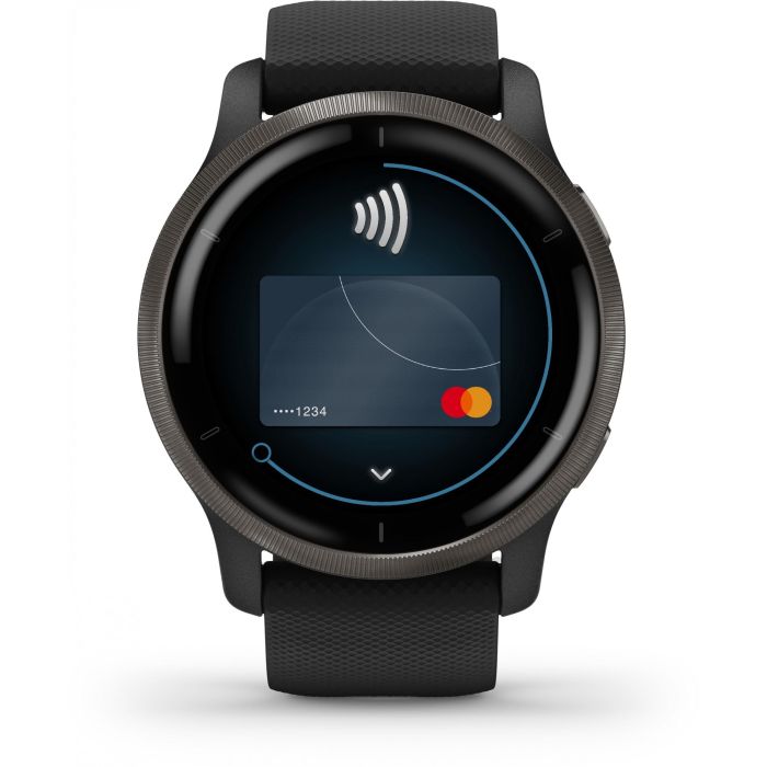 Garmin Venu 2 Smartwatch GPS 45mm, Reloj Inteligente Fitness con Música, Pagos y Monitor de Salud, Color Negro 13 Garmin Venu 2 Smartwatch GPS 45mm, Reloj Inteligente Fitness con Música, Pagos y Monitor de Salud, Color Negro 13