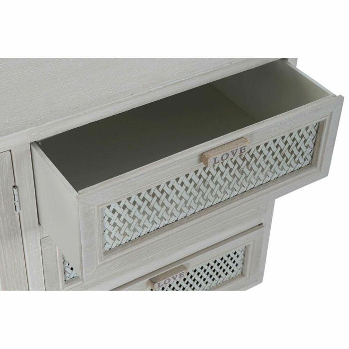 Aparador DKD Home Decor Blanco Madera Madera MDF 110 x 41 x 64 cm 2 Aparador DKD Home Decor Blanco Madera Madera MDF 110 x 41 x 64 cm 2