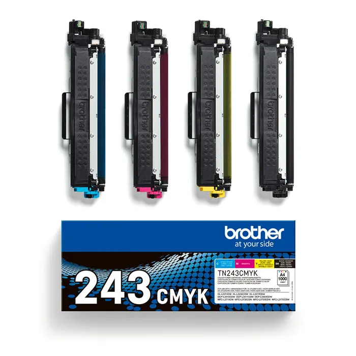BROTHER PACK 4 Toner HLL3210CW/3270CDW/DCPL3510CDW/DCPL3550CDW TN243CMYK 4