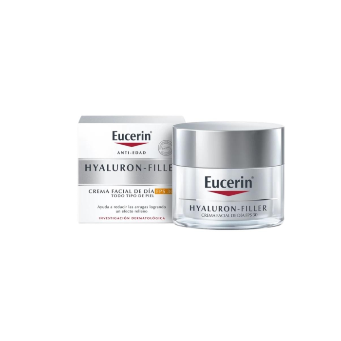 Eucerin HYALURON FILLER Día SPF30 Crema Facial Hidratante Antiarrugas Antiedad Todo Tipo de Piel 50 ml