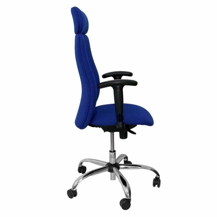 Silla de Oficina con Cabecero Fuente P&C BALI229 Azul 6 Silla de Oficina con Cabecero Fuente P&C BALI229 Azul 6