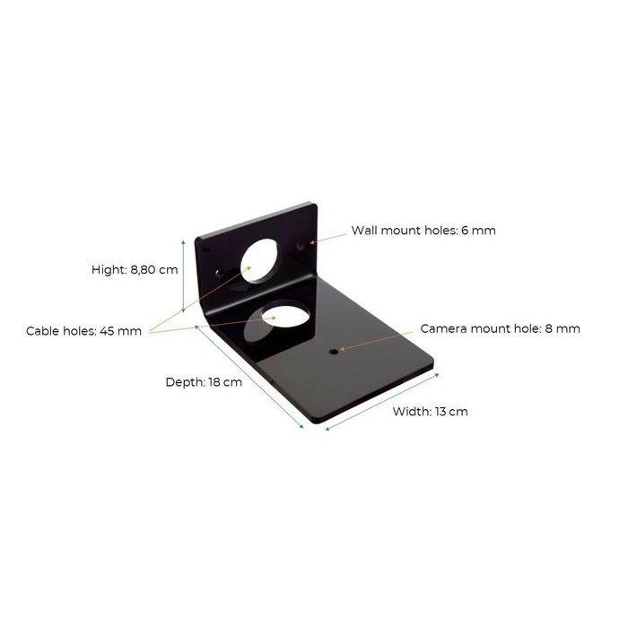Vivolink 150x200mm Plastic, Black. Fits VLCAM230 PTZ Camera. (Including VLCAMSCREW) 1 Vivolink 150x200mm Plastic, Black. Fits VLCAM230 PTZ Camera. (Including VLCAMSCREW) 1