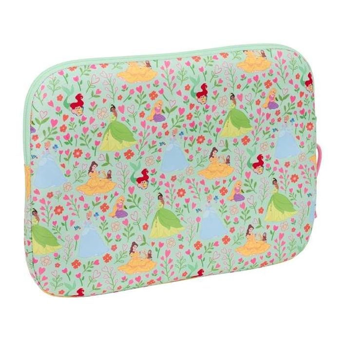 Funda para Portátil Disney Princess Bloom Verde Rosa 15,6'' 39,5 x 27,5 x 3,5 cm 1 Funda para Portátil Disney Princess Bloom Verde Rosa 15,6'' 39,5 x 27,5 x 3,5 cm 1