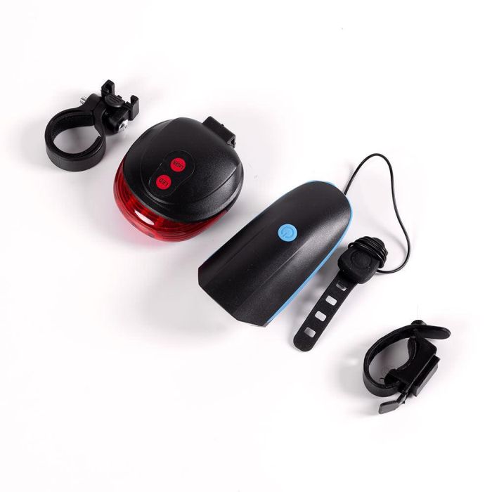 Luz Bicicleta LED Delantera y Trasera 30 Lux, 220° Visibilidad Lateral, Múltiples Modos, Montaje sin Herramientas, 200 min Autonomía 2 Luz Bicicleta LED Delantera y Trasera 30 Lux, 220° Visibilidad Lateral, Múltiples Modos, Montaje sin Herramientas, 200 min Autonomía 2