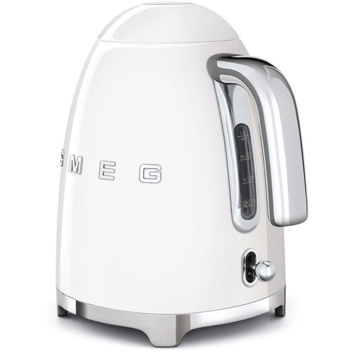 Smeg KLF03WHEU Hervidor de Agua Eléctrico Diseño Retro Estilo Años 50 Blanco 2 Smeg KLF03WHEU Hervidor de Agua Eléctrico Diseño Retro Estilo Años 50 Blanco 2