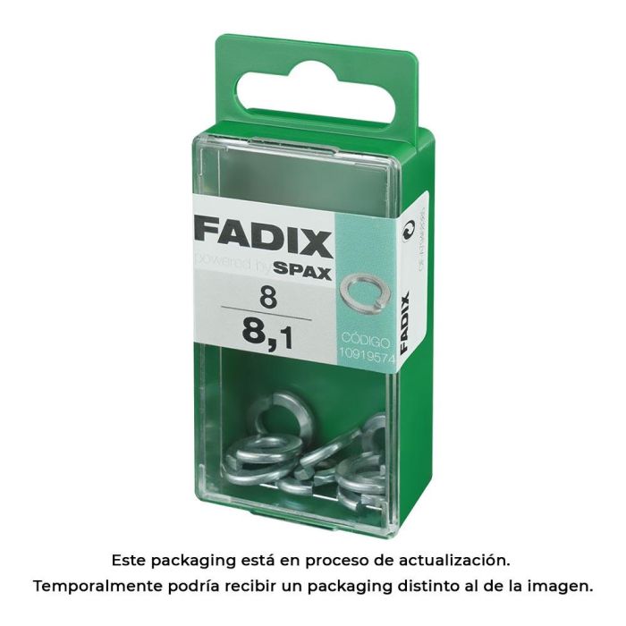 Fadix Arandela de Presión 8,1mm, Caja de 8 Unidades