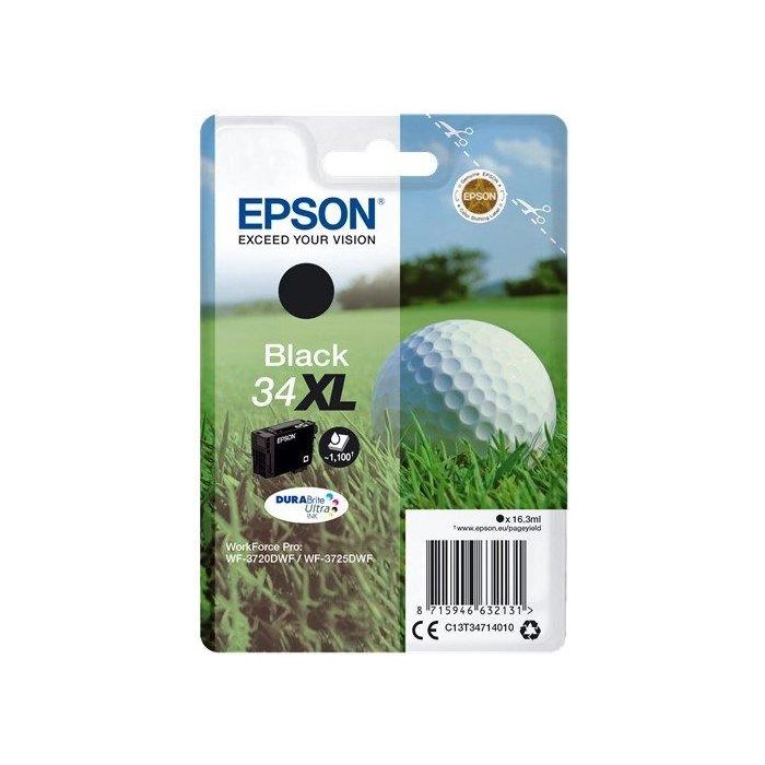 EPSON Singlepack Black 34XL DURABrite Ultra Ink