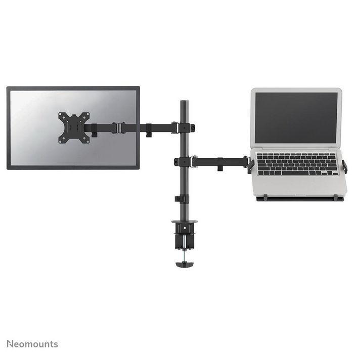 Neomounts Full Motion Desk Mount (Clamp And Grommet) For 10-32" Monitor Screen And Laptop, Height Adjustable - Black Neomounts Full Motion Desk Mount (Clamp And Grommet) For 10-32" Monitor Screen And Laptop, Height Adjustable - Black