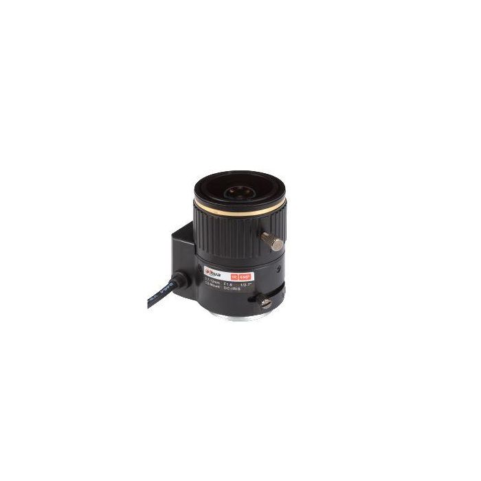 Dahua Objetivo varifocal 2.7-12mm 6 Megapixel F1.6 autoiris DC montura CS Dahua Objetivo varifocal 2.7-12mm 6 Megapixel F1.6 autoiris DC montura CS