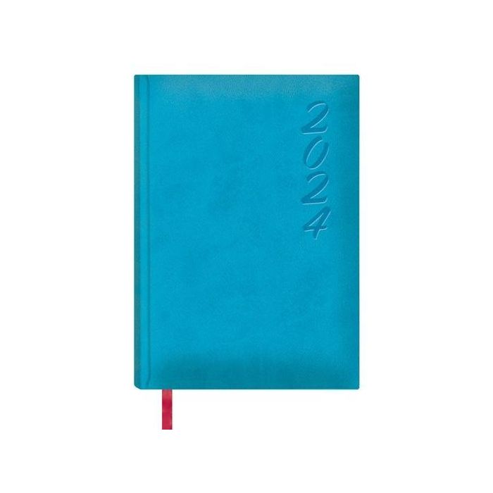 Dohe Agenda Anual Samba 15x21 cm D-P Azul Turquesa 2025