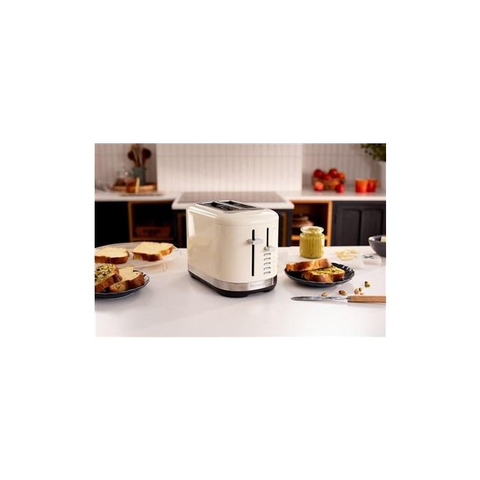 Kitchenaid Tostador para 2 Rebanadas 5KMT2109 EAC Almendra, Ranuras Extraanchas, 7 Niveles de Tueste 5 Kitchenaid Tostador para 2 Rebanadas 5KMT2109 EAC Almendra, Ranuras Extraanchas, 7 Niveles de Tueste 5
