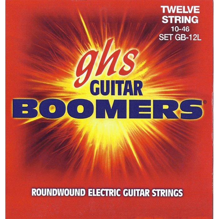 GHS Boomers® Nickel 12St. Light 10-46 Juego Cuerdas Eléctrica 10-46