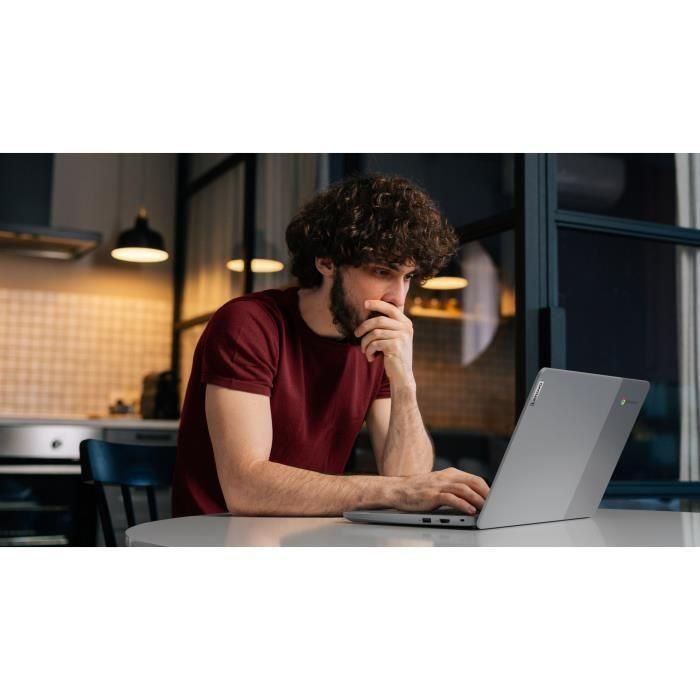 Computadora Chromebook Plus LENOVO IdeaPad 3 14IAN8 | 14'' FHD - Intel i3 N305 - 8 GB RAM - 128 GB SSD - Chrome OS - AZERTY 2 Computadora Chromebook Plus LENOVO IdeaPad 3 14IAN8 | 14'' FHD - Intel i3 N305 - 8 GB RAM - 128 GB SSD - Chrome OS - AZERTY 2