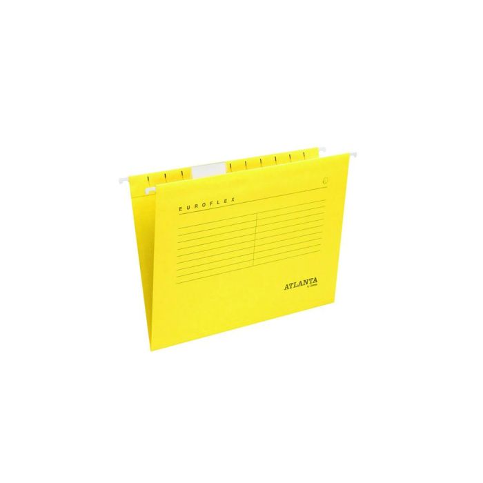 Carpeta Colgante Tarifold Atlanta Euroflex Din A4 Cartulina 100%Reciclada Fsc Color Amarillo Caja De 25