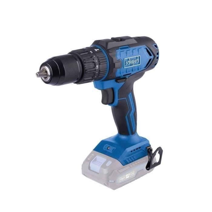 Taladro-destornillador de impacto - SCHEPPACH - 20V IXES - Par 45 Nm - Portabrocas 13mm - sin batería ni cargador - C-CD45-X 1 Taladro-destornillador de impacto - SCHEPPACH - 20V IXES - Par 45 Nm - Portabrocas 13mm - sin batería ni cargador - C-CD45-X 1