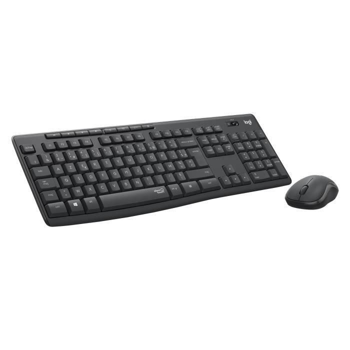 LOGITECH - Combo de teclado - Ratón inalámbrico y silencioso - MK295 LOGITECH - Combo de teclado - Ratón inalámbrico y silencioso - MK295