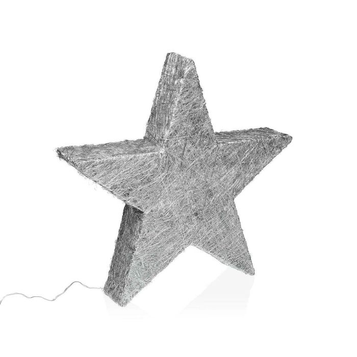Adorno Navideño Versa Plateado 5 x 30 x 30 cm Adorno Navideño Versa Plateado 5 x 30 x 30 cm