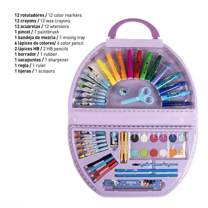 Set de Dibujo Frozen 41 x 58 x 3 cm 50 Piezas 3 Set de Dibujo Frozen 41 x 58 x 3 cm 50 Piezas 3