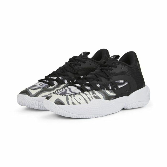 Zapatillas de Baloncesto para Adultos Puma Court Rider 2.0 Negro Hombre 2