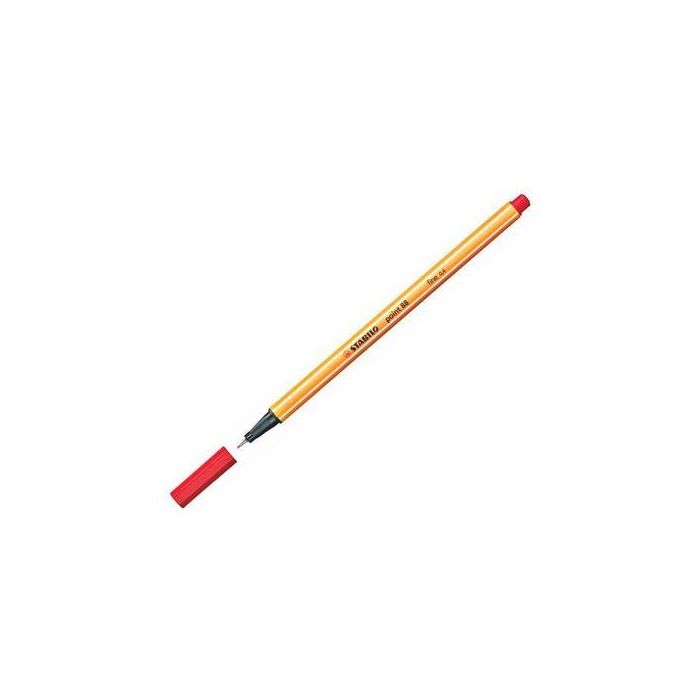 Stabilo Rotulador Point 88 Rojo Neón Caja 10 Ud Stabilo Rotulador Point 88 Rojo Neón Caja 10 Ud