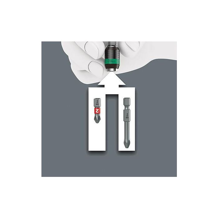 Wera 05136072001 Kraftform Kompakt 400 RA SHK Set 1 - Juego de destornilladores con mango en T, 18 piezas / 14 bits 6