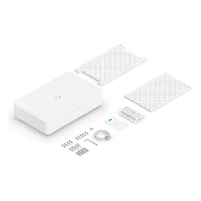 Ubiquiti UACC-Flex-Utility-Pro - Carcasa protectora exterior de Policarbonato IPX6 para switch USW-Flex, montaje en pared o poste