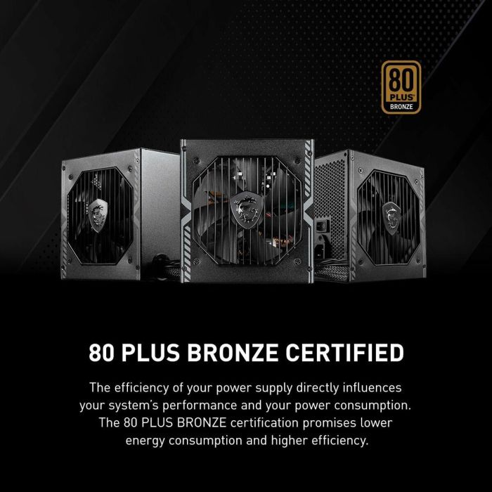 Fuente de Alimentación MSI MAG A650BN 650 W ATX 80 Plus Bronze 27