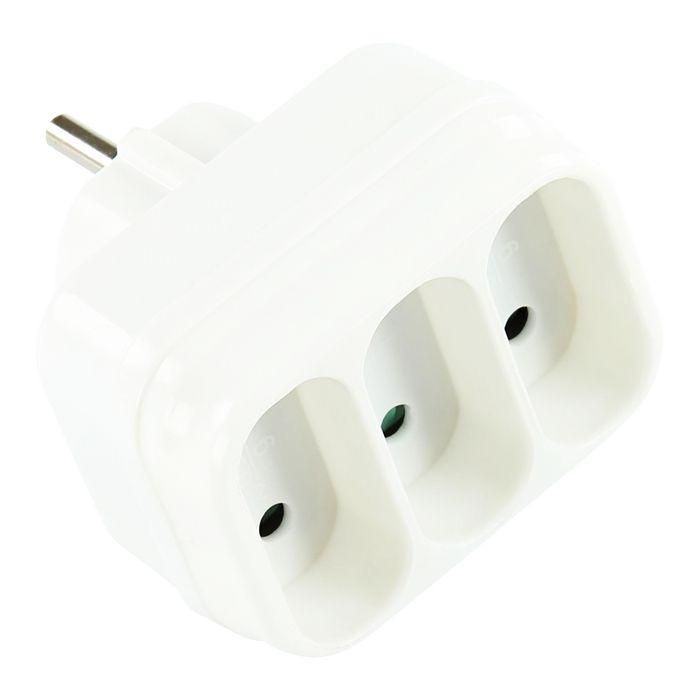 LOGON PROFESSIONAL LPS140 DOMINO 3x6A, Con Protección Infantil