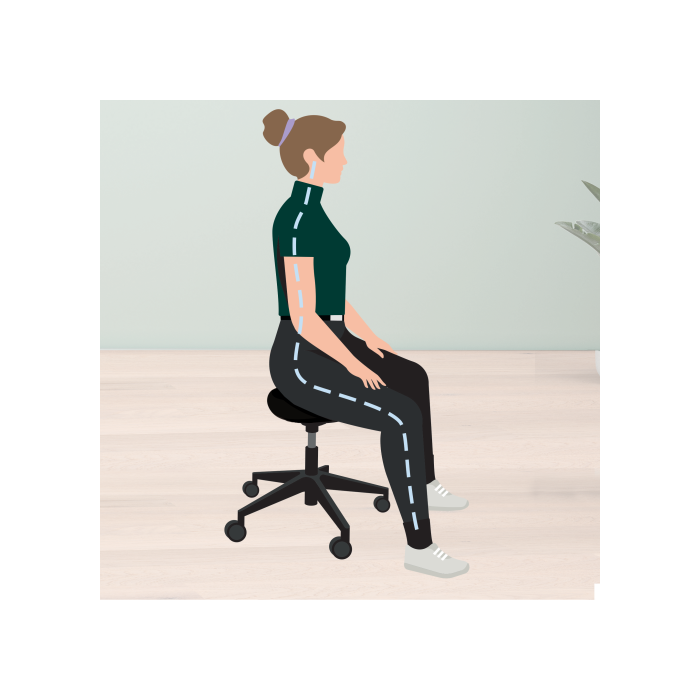 Taburete Leitz Ergo con Ruedas Color Negro Kensington 65780095 2 Taburete Leitz Ergo con Ruedas Color Negro Kensington 65780095 2