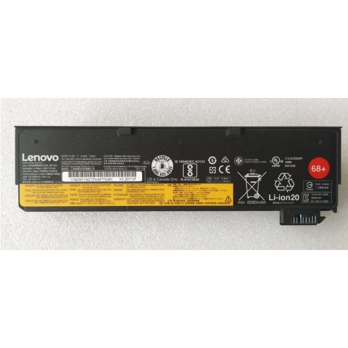 Lenovo ThinkPad Battery 68+ (6 cell) Lenovo ThinkPad Battery 68+ (6 cell)