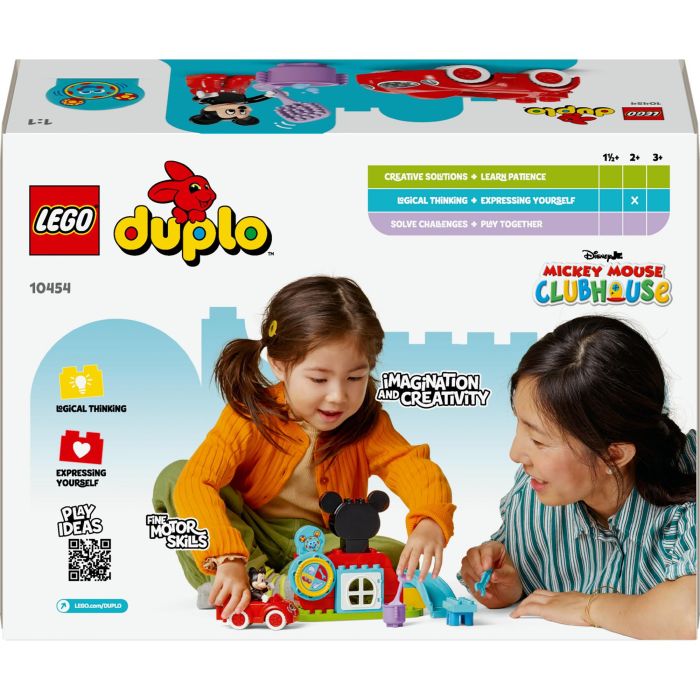 LEGO Duplo 10454 Casa y Coche de Mickey Mouse Disney Junior, Set de Construcción Educativo Infantil con Juego de Rol y Clasificación para Motricidad Fina +2 años 7 LEGO Duplo 10454 Casa y Coche de Mickey Mouse Disney Junior, Set de Construcción Educativo Infantil con Juego de Rol y Clasificación para Motricidad Fina +2 años 7