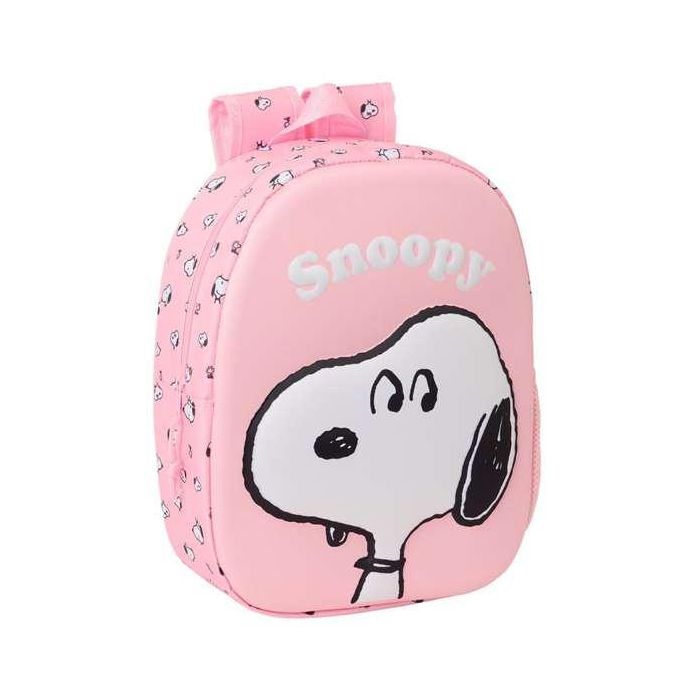 Safta Mochila 3D Snoopy 27x33x10 cm 0 Safta Mochila 3D Snoopy 27x33x10 cm 0