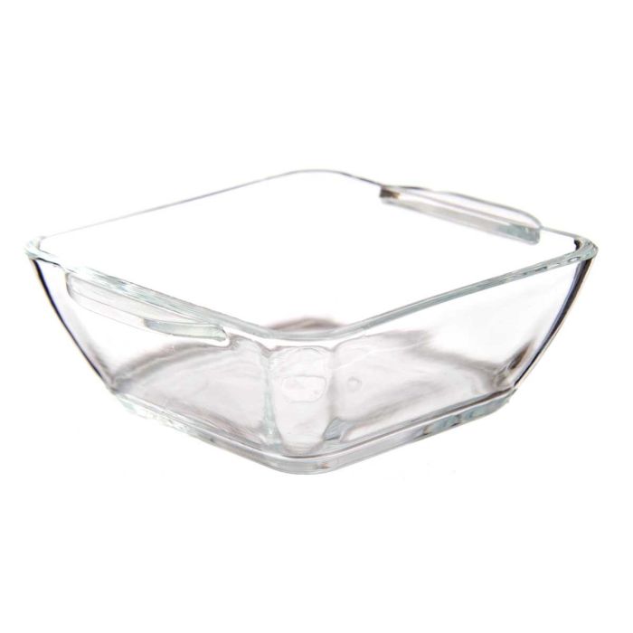 Cazuela Vidrio Aperitivo Cuadrada Con Asas 150Ml Vivalto 10X3CM (36 Unidades) 1 Cazuela Vidrio Aperitivo Cuadrada Con Asas 150Ml Vivalto 10X3CM (36 Unidades) 1
