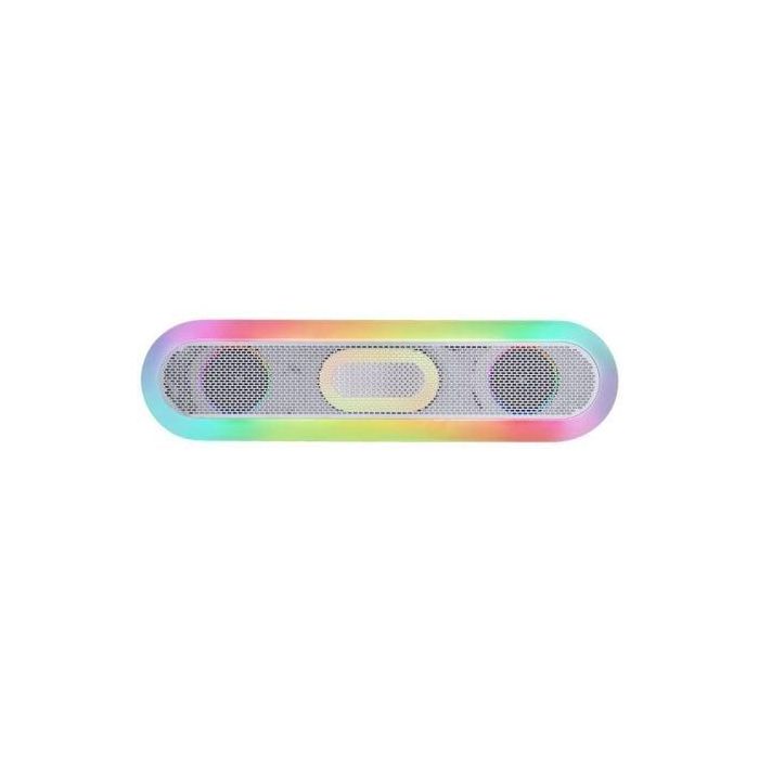 Barra de Sonido con Bluetooth Mars Gaming MSB-ORB/ 20W/ 2.0/ Blanca Barra de Sonido con Bluetooth Mars Gaming MSB-ORB/ 20W/ 2.0/ Blanca