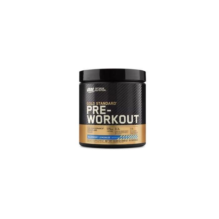 Optimum Nutrition Gold Standard Pre-Workout, 300g, Sabor Blue Raspberry