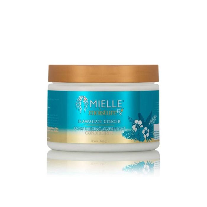 Mielle Moisture Rx Hawaiian Ginger & Aguacate Acondicionador Tratamiento Nocturno Hidratante Profundo Cabello Rizado 340g