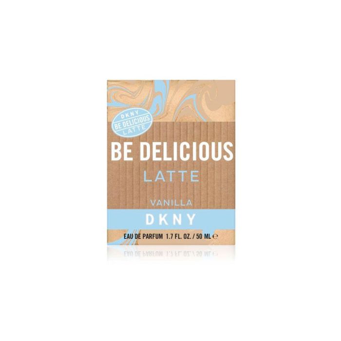 Donna Karan DKNY Be Delicious Latte Vanilla - Perfume de Mujer Eau de Parfum (EDP) Vaporizador 50 ml - Fragancia Ámbar Vainilla, Colección Latte