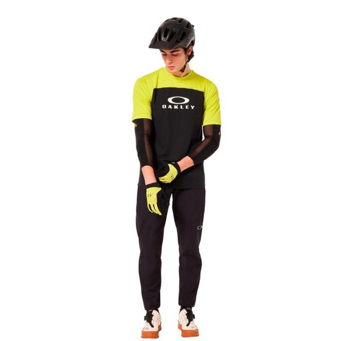 Maillot de ciclismo Oakley Free Ride Rc Ss Amarillo L 1