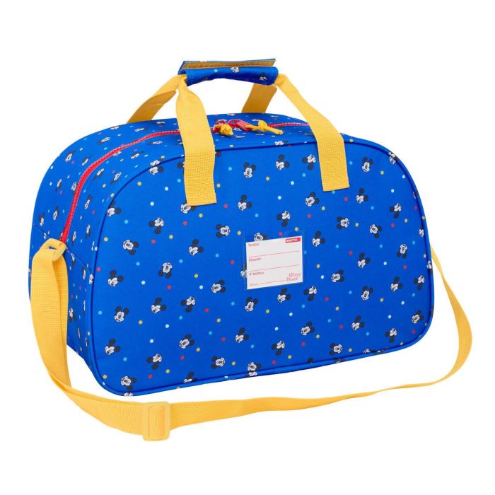 Bolsa de Deporte Mickey Mouse Clubhouse Good day Azul 40 x 24 x 23 cm 2