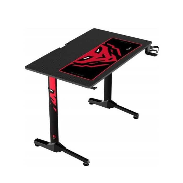 Mesa de Escritorio Gaming Diablo Chairs 1469 Blanco Negro Rojo 100 x 75 x 60 cm 4 Mesa de Escritorio Gaming Diablo Chairs 1469 Blanco Negro Rojo 100 x 75 x 60 cm 4