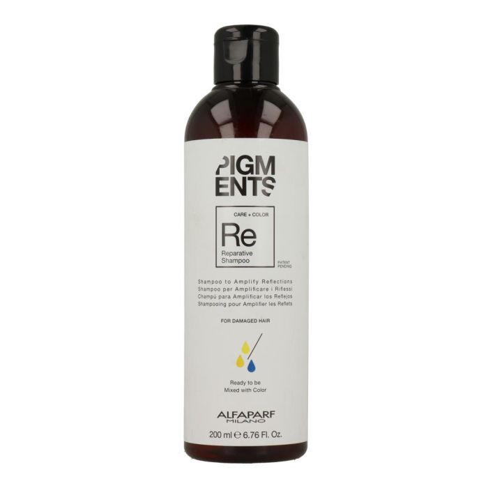 Alfaparf Pigments Reparative Champú para Cabellos Dañados 200 ml