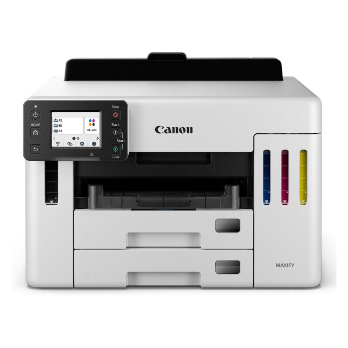 Canon Maxify Gx5550 Megatank Impresora de Inyección de Tinta Wi-Fi, Pantalla Táctil LCD 6,9 cm, A4, Solo Imprimir 12 Canon Maxify Gx5550 Megatank Impresora de Inyección de Tinta Wi-Fi, Pantalla Táctil LCD 6,9 cm, A4, Solo Imprimir 12