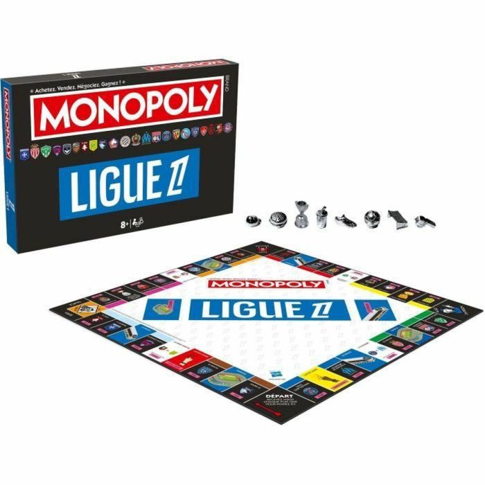 Juego de mesa - MOVIMIENTOS GANADORES - Monopoly Ligue 1 - Sumérgete en el mundo del fútbol francés 5