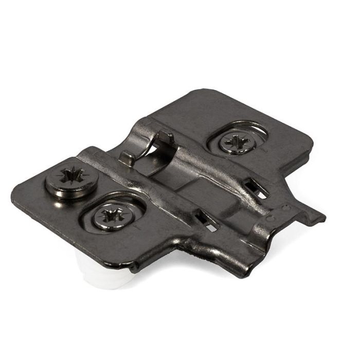 ALK Calzo 3 Regulaciones Puma Clip CAM H0 Taco Montaje Directo Ø10mm Grafito para Muebles
