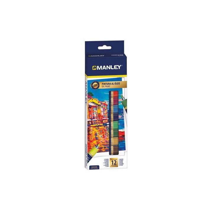 Pintura Oleo Manley 12 Ml (Tubo) Estuche De 12